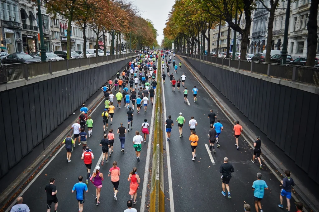 Tips Memilih Sepatu Marathon yang Sesuai untuk Menunjang Kenyamanan dan Performa 1 Event maraton tahunan di Jakarta.
