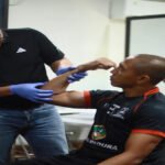Pemain Madura United menjalani pemeriksaan kesehatan PCMA di RS Mitra Keluarga Surabaya untuk persiapan Liga 1 2026/2027.
