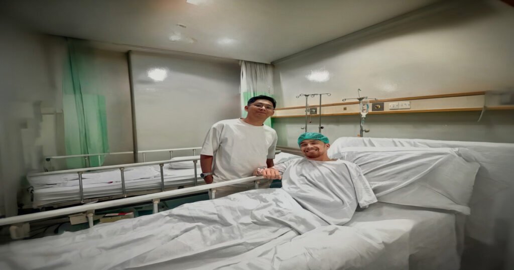 Jordy Wehrmann Madura United menjalani pemulihan cedera bahu di RS Mitra Keluarga Cibubur