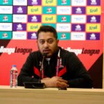 Manager Madura United Umar Wachdin saat memimpin persiapan tim jelang Liga 1 2026/2027