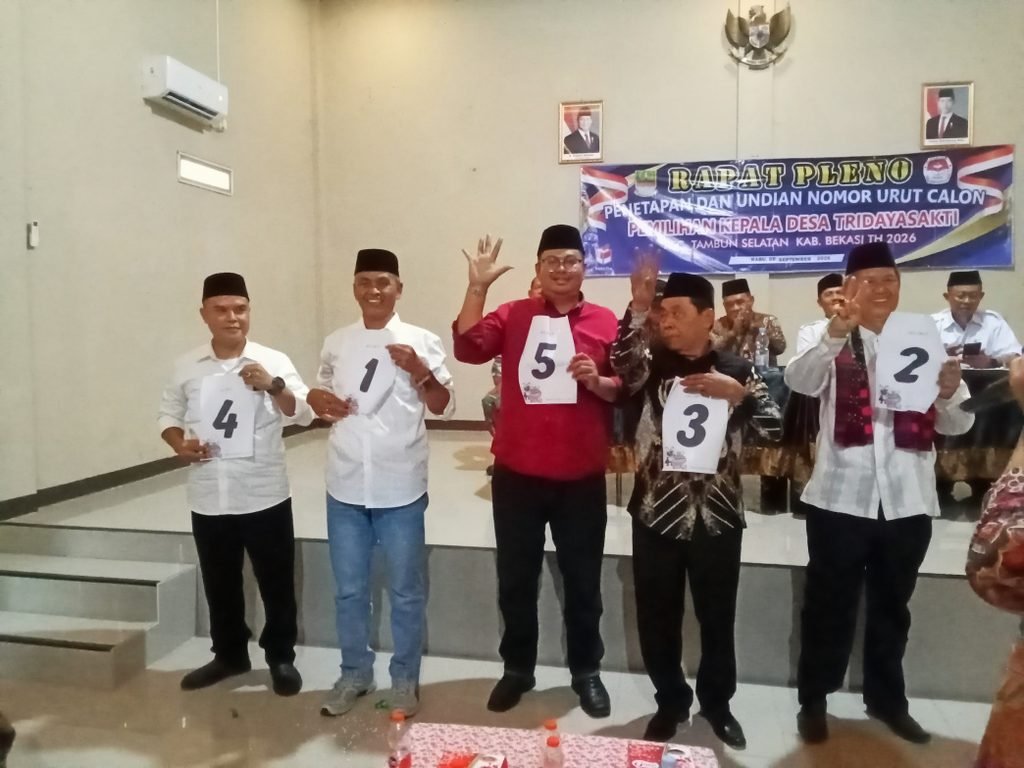 Jadwal Kampanye Pilkades Tridaya Sakti 2026, Ini 5 Calonnya 2 1000445496 2