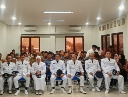 Delapan Pj Kepala Desa Tambun Selatan pasca Pilkades Serentak 2026